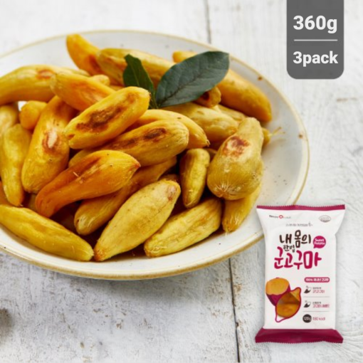 BODYNINE한입 군고구마/一口蕃薯 120g x 3pc(360g)