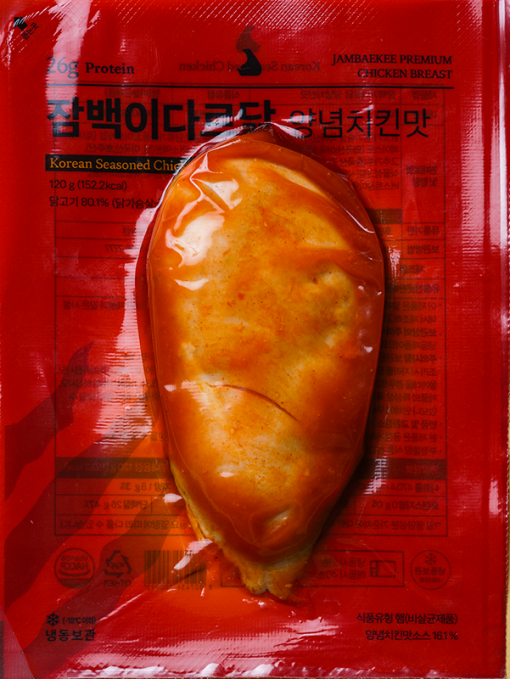有效期臨近產品(50%優惠!!)JBK 火辣豬手味雞胸肉/[JBK]불족발맛 120g - Image 4