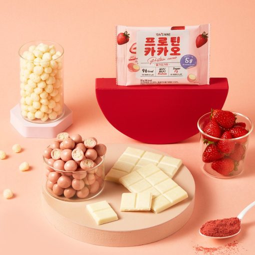(30%OFF!)BODYNINE프로틴카카오 딸기요거트/Protein Cacao Strawberry yogurt 120g(20g x 6) - Image 5