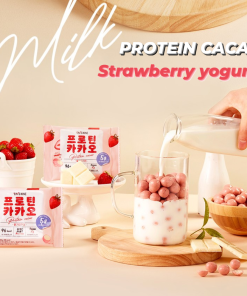 (30%OFF!)BODYNINE프로틴카카오 딸기요거트/Protein Cacao Strawberry yogurt 120g(20g x 6)