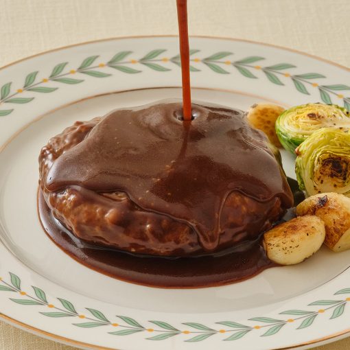 (10%OFF!)[GHD]100%牛肉漢堡扒/Beef Hamburg Steak Demi-glace 160g - Image 3