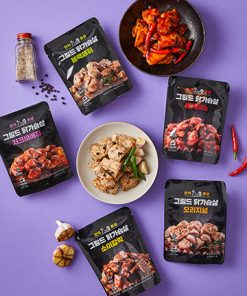 (25%OFF!)[ONE MEAL]5種燒雞胸肉套餐/그릴드 닭가슴살 5종세트 100g*5pc
