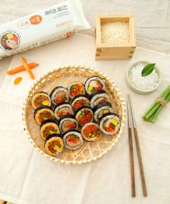 4種口味的蛋白質紫菜包飯(酸泡菜金槍魚,火辣雞,雞胸火腿,車打芝士)/단백한줄 4종(묵은지참치,불닭,닭가슴살햄,체다치즈)