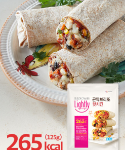 [Lightly]蒟蒻雞胸卷 辣味炸雞/곤약브리또 핫치킨 125g