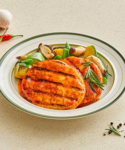 (20%OFF!)[GHD]醬料滿滿的雞胸肉排 辣燒烤味/소스듬뿍 닭가슴살 스테이크 매콤바베큐 130g