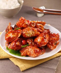 (15%)[K-TOWN]韓國產 調味螃蟹/한국산 양념게장 500g