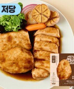 [SEODONG] 雞胸肉 (燒牛肋骨味)/TASTY CHICKEN BREAST (GALBI SAUCE)/반했닭_왕갈비 100g