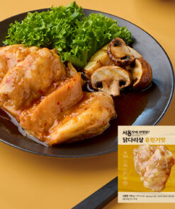 [SEODONG] 雞腿肉 (油淋雞味)/Skinless Chicken Thigh (SOUR SOY SAUCE)/반했닭 닭다리살_유린기맛 100g