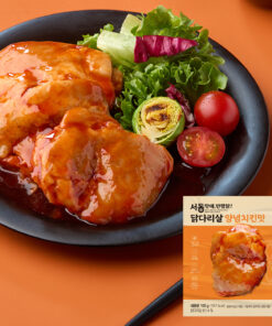 [SEODONG] 雞腿肉 (調味炸雞味)/Skinless Chicken Thigh (Seasoned Chicken)/반했닭 닭다리살_양념치킨맛 100g