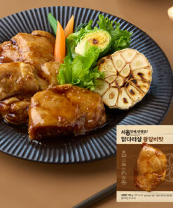 [SEODONG] 雞腿肉 (燒牛肋骨味)/Skinless Chicken Thigh (GALBI)/반했닭 닭다리살_왕갈비맛 100g