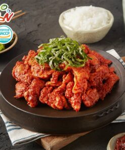 [K-TOWN] 春川铁板鸡/Stir-fried spicy chicken galbi/춘천닭갈비 500g