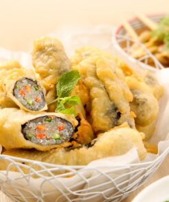 [K-TOWN] 紫菜粉絲卷/Fried vegetable seaweed rolls/야채김말이 1kg