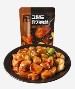 [ONE MEAL]香辣排骨味燒雞胸肉/Grilled Chicken Breast Spicy Galbi/그릴드 닭가슴살 매콤갈비 100g